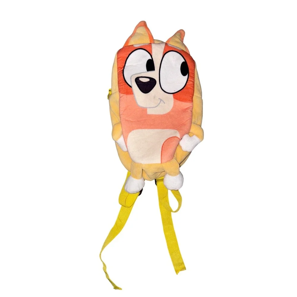 Bluey Bingo‎ Plush Mini Backpack Kids Yellow/Orange Small